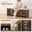 Banc de lit tapissier 55,12 po Farmhouse