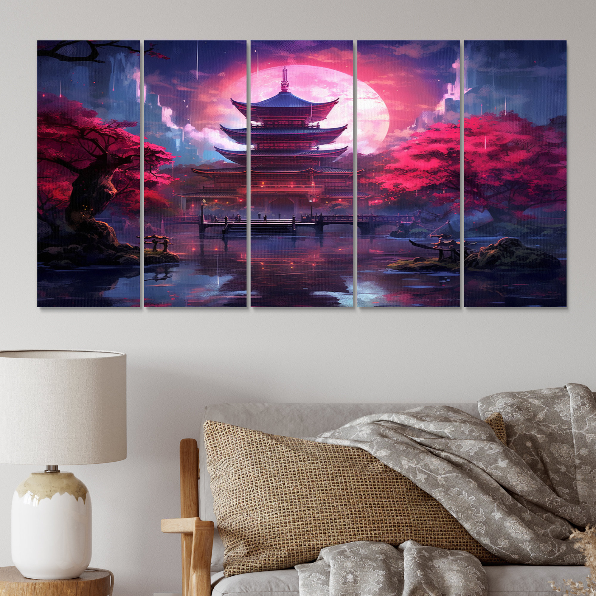 Design Art Japan Land of the Samurai II - Japanese Metal Wall Decor Set |  Wayfair, image size:2000x2000