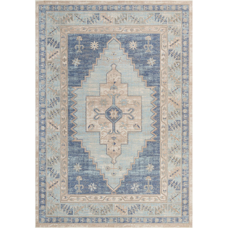 Matthei Oriental Indoor Rug, Rectangle 7' x 10'