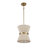 2 - Light Rattan Pendant Lights