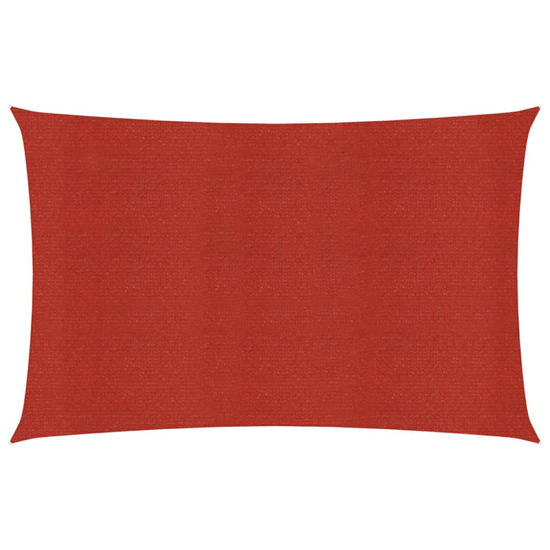 Dakota Fields 350cm W x 200cm D Plastic Cover Retractable Freestanding Awning, Red