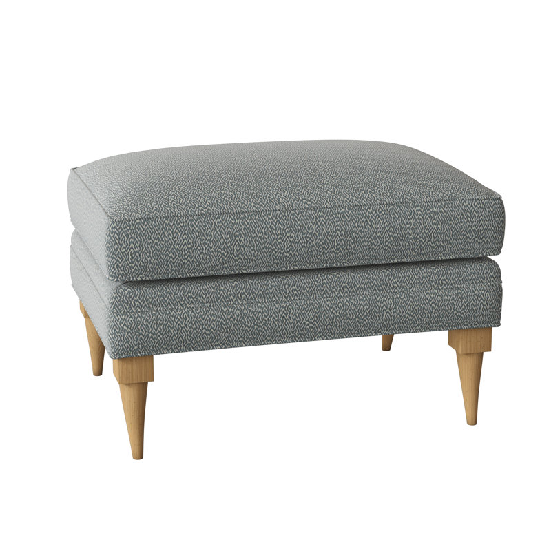 Perry Ottoman, Amber, Maya Cyan