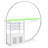 Casey White 2-Door LED Home Bar