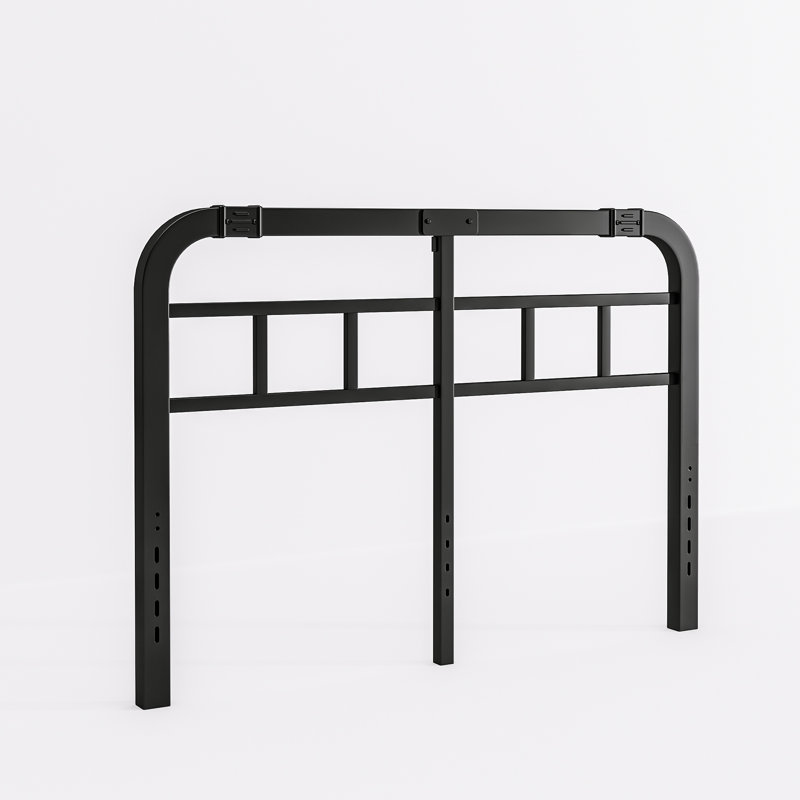 40” Black Metal Headboard, Twin/Twin XL