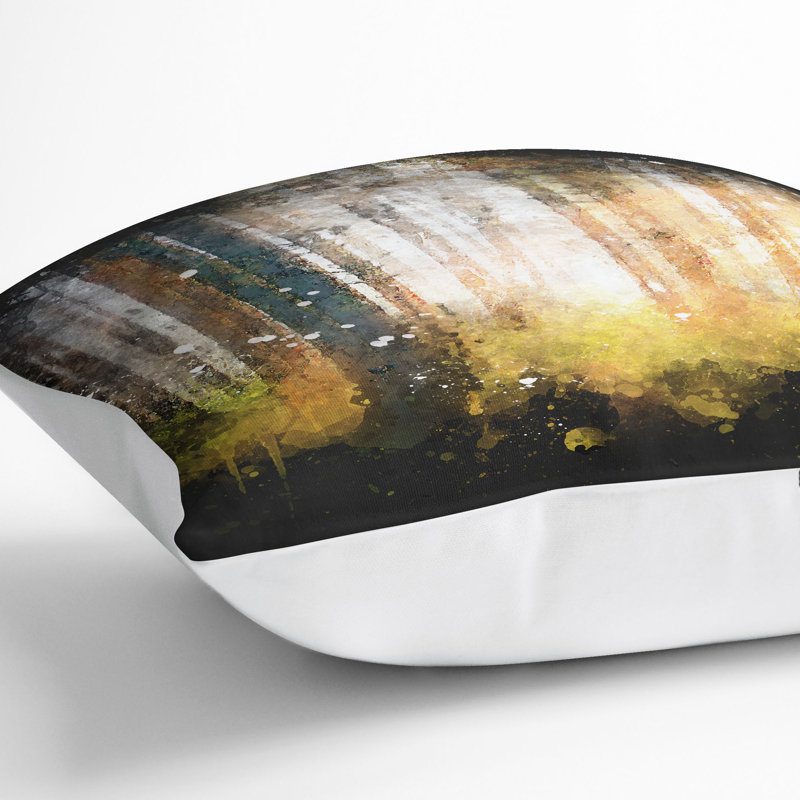 Square Cushion, 40cm H x 40cm W x 15cm D, White