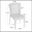 Chaises d'extérieur polyvalentes empilables avec matériaux durables et design élégant, ensemble de 2