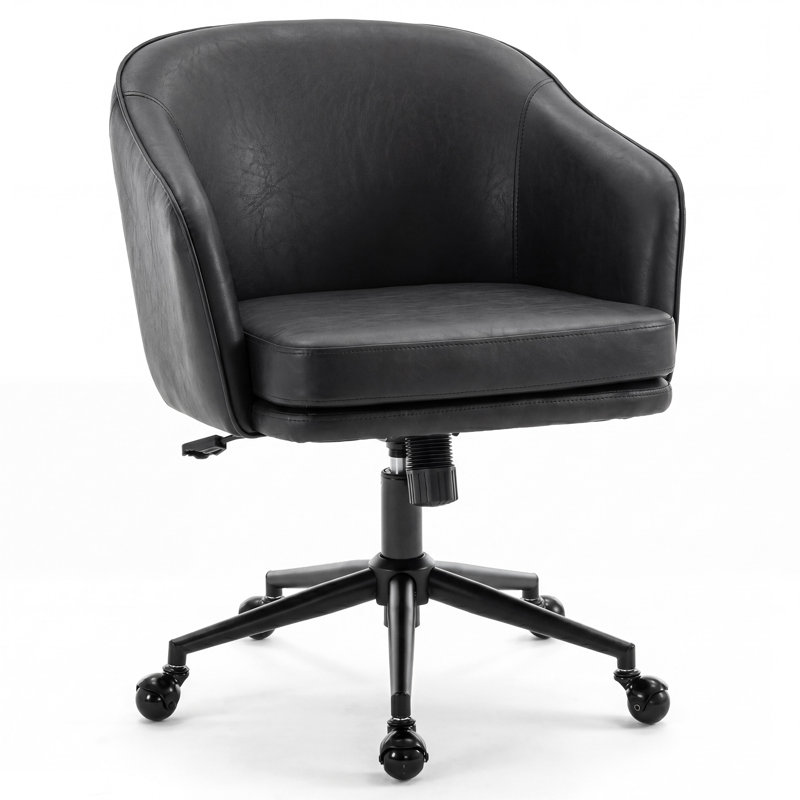Toscani Swivel Office Chair, Black