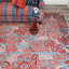 Medina Handmade Wool Navy/Red Area Rug-37872327