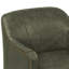 Fauteuil demi-tonneau pivotant en cuir véritable-172078239