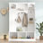 Pollen Modern Farmhouse Hall Tree with Storage Bench, Adjustable Shelves & 7 Hooks-128876922
