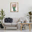 Cadre flottant rose avec tulipes roses, design par Sara Baker-1132601106-1132601199