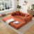 Orange Corduroy