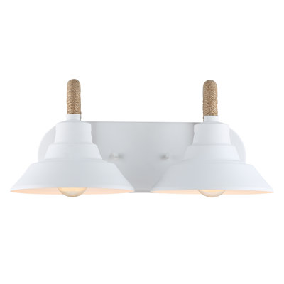 Éclairage pour salle de bain 2 lumières Journey en blanc naturel
