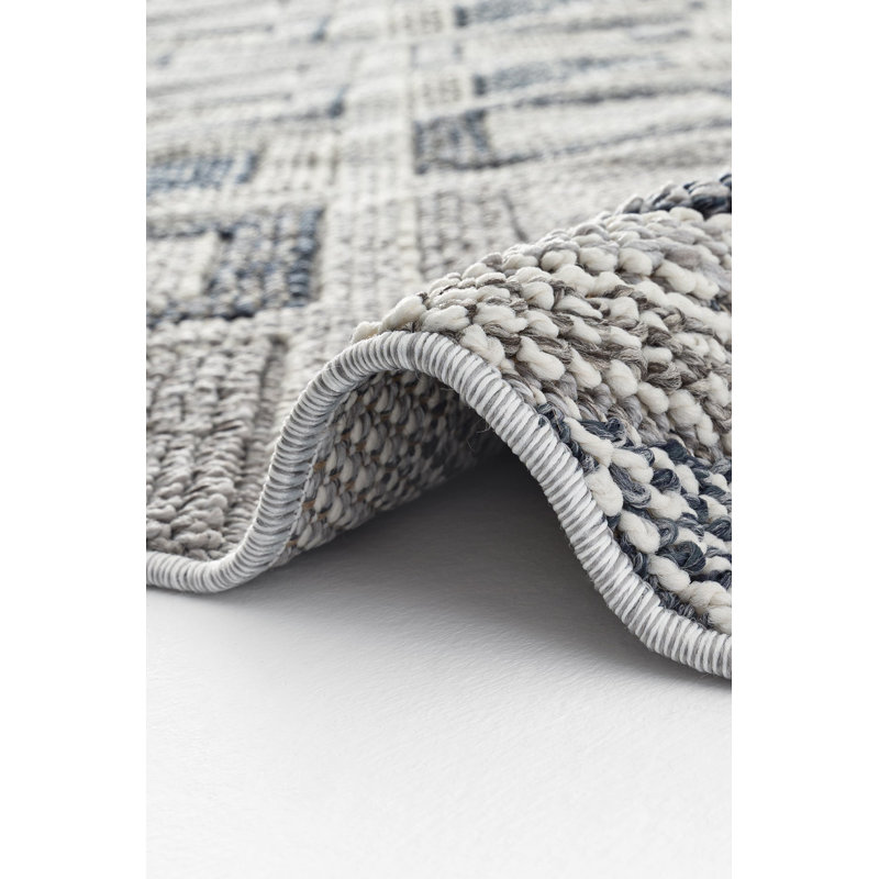 Riordain Machine Made Indoor / Outdoor Area Rug, Runner 3'11" x 9'10"