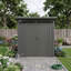 Abri de jardin en métal robuste et résistant au vent, modèle Penguin Arvada, 2,25 m x 1,86 m (Gazebo Penguin Arvada) - Gris foncé