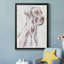 «Sitting Dog IV», toile encadrée de qualité supérieure - prête à être accrochée-754022442-754022445