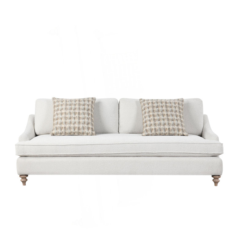 Sofa Single Reverable Cushion With 2 Pillows