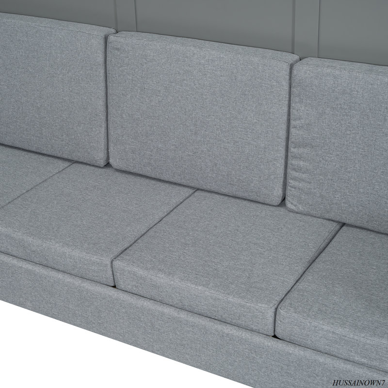 Murphy Bed Wall Bed With Sofa, Gray