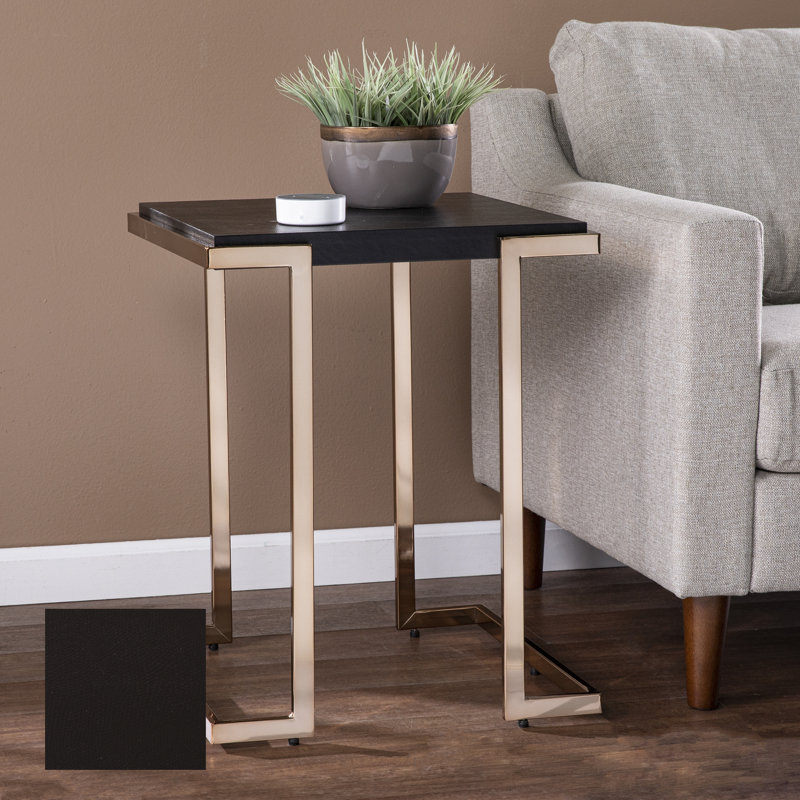 table de bout style traîneau