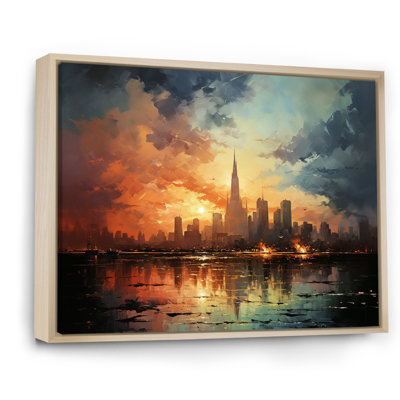Modernisme urbain sur toile