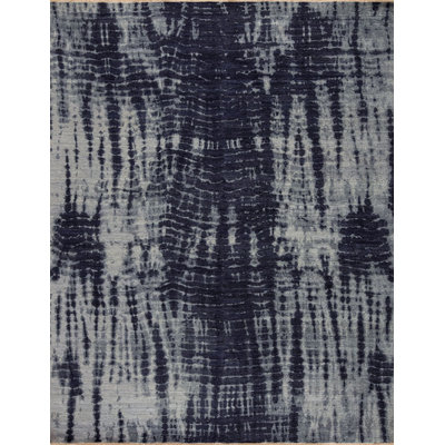 Shibori Modern & Contemporary Abstract Kitchen Mat