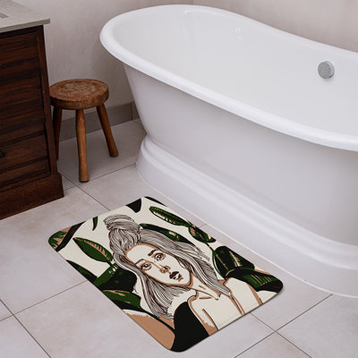 Dontario Non-Slip Bath Rug