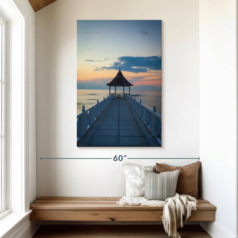Gillard Coastal Half Moon Bay Port, 48" H x 32" W