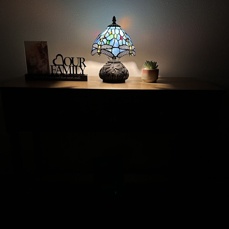 Mini lampe de table Tiffany Standwood Tiffany