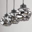 Bauza 3 - Light Stainless Steel Kitchen Island Pendant