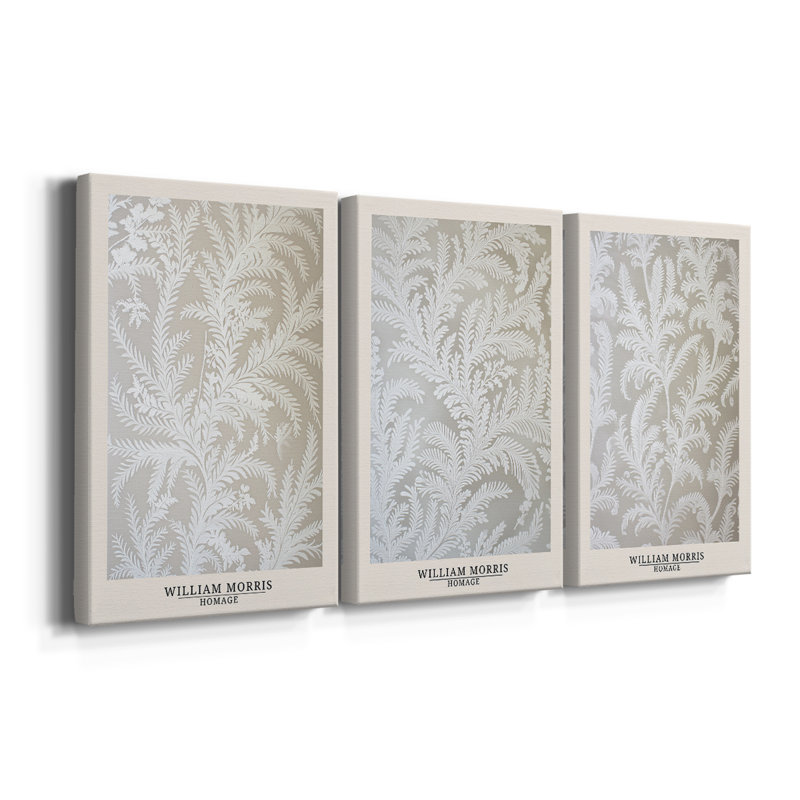 Série sur toile tendue sur mesure - 3 pièces, H 12 po x l 24 po