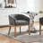 Modern Upholstered Barrel Dining Chairs-1026254871