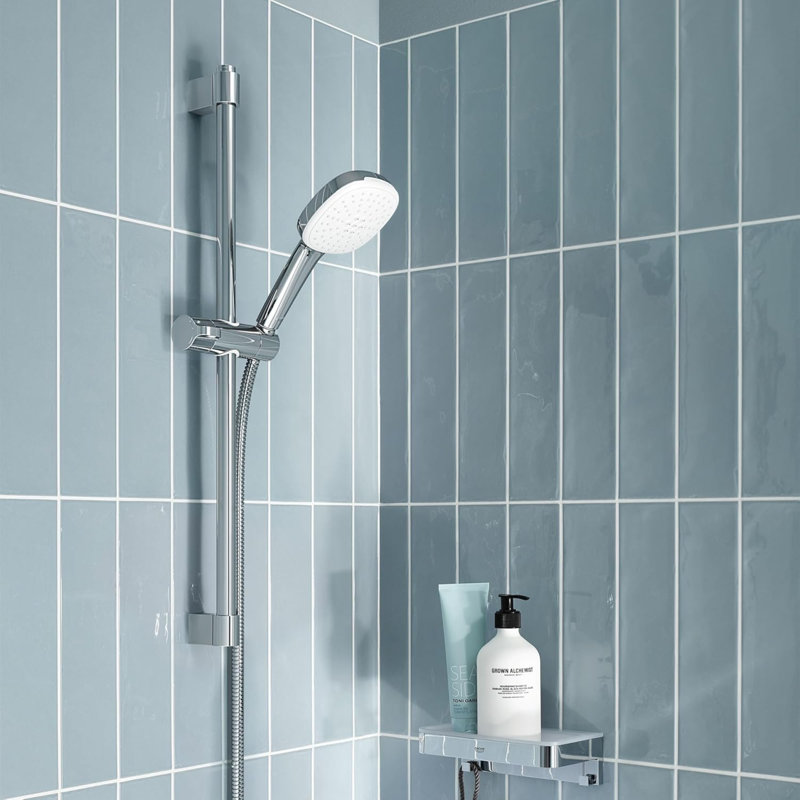 Tempesta 110 Square 2-Spray Hand Shower, Chrome