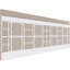 Panneaux de lambris H 32 po x l 94 1/2 po x P 5/8 po