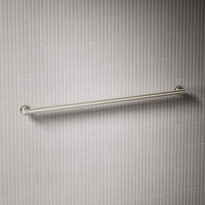 Purist Grab Bar, Vibrant Brushed Nickel, 42"W
