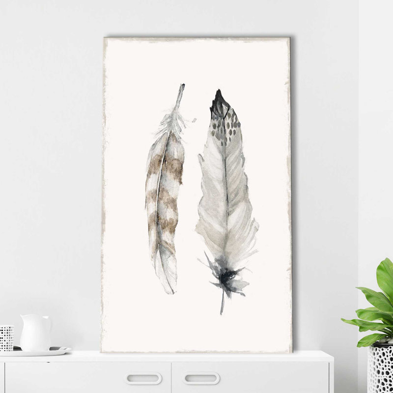 «Flight of Fancy III» par Carol Robinson - Peinture, L 18 po x H 30 po, Toile tendue