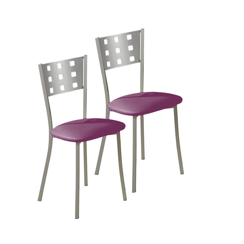 Eul Upholstered Dining Chair, Berengena