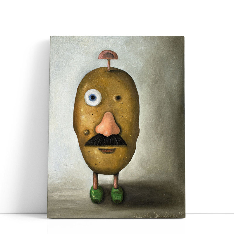 Misfit Potato 2 - reproduction d'art sur toile, H 24 po x l 18 po