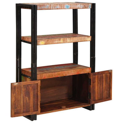110cm H x 72cm W Metal Book Cabinet Bookcase
