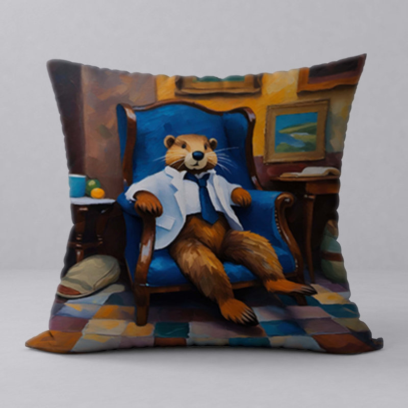 Reversible Throw Pillow