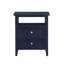 Table de chevet 2 tiroirs Weston-74663299
