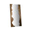 Miroir pleine grandeur de style américain en bois massif rectangulaire dans la chambre à coucher, le hall d'entrée et le salon-940114083