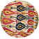 Kline Ikat Hand Tufted Wool Ikat Rug