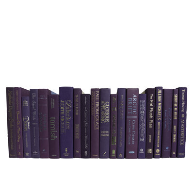 Decorative Books  Orchid Books  Purple Books By The Foot
