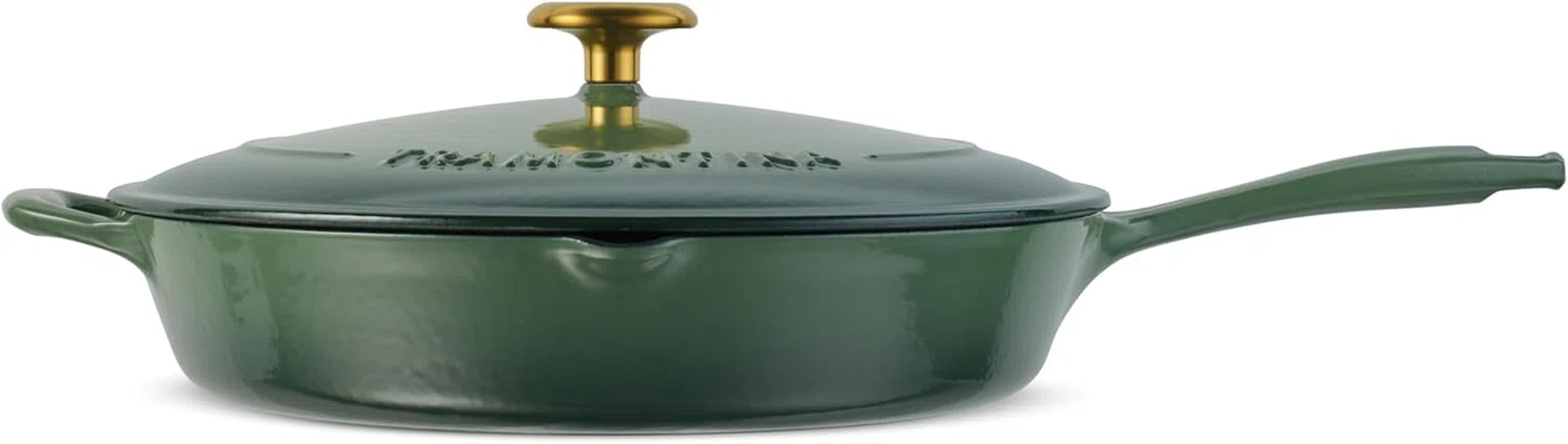 Tramontina Bestow Enameled Cast Iron Skillet with Lid, 12-inch Frying Pan & Reviews | Wayfair