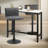 Baldinelli Height Adjustable Swivel Bar Stool