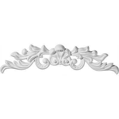 Baile 1.75'' H x 11.62'' W x 0.75'' D Urethane Onlay Scroll