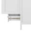 Ensemble de meuble-lavabo 18 po avec lavabo, ensemble de meuble-lavabo simple autoportant avec un tiroir et une tablette de rangement-549280895