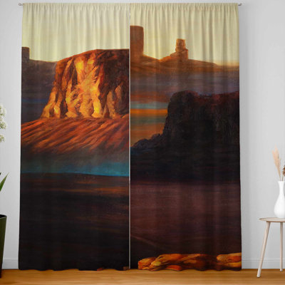 Monument Valley Tribal Park Blackout Curtains | Home Decor