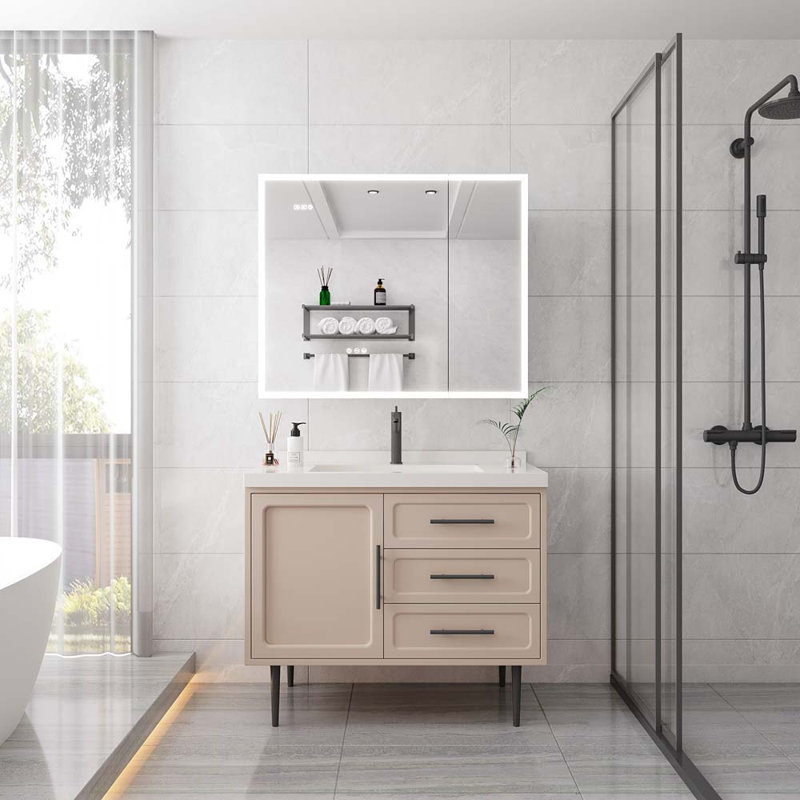 Armoire à pharmacie l 36,17 po H, H 30,17 po x l 36,17 po x P 6,17 po