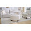 Daquasha 30 po de large cocktail rond capitonné avec rangement-1170390837